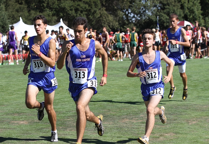 2010 SInv D3-003.JPG - 2010 Stanford Cross Country Invitational, September 25, Stanford Golf Course, Stanford, California.